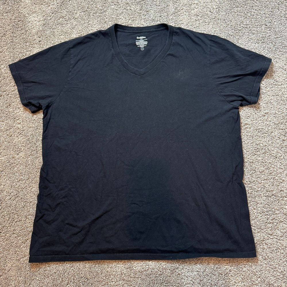 Good fellow‎ &Co Plain Black Tee XL